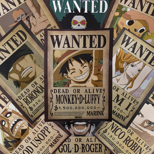Póster "Se busca" de One Piece