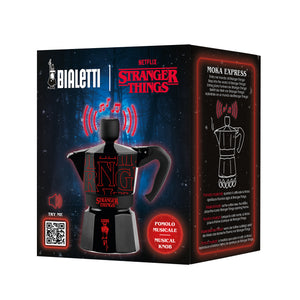 Stranger Things Original Bialetti Espressokocher mit Sound