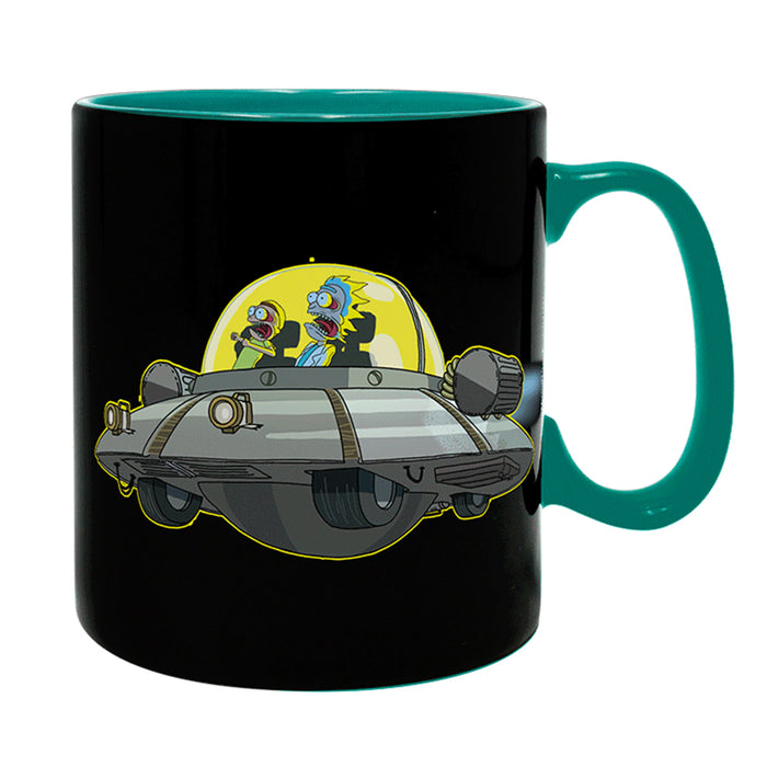 Rick and Morty Thermo-Becher: heiß erscheint die Alienwelt