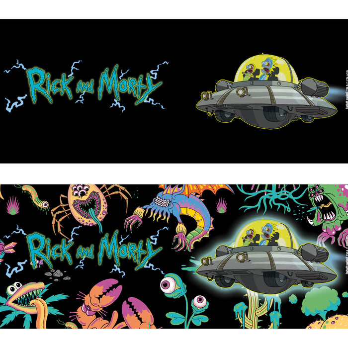 Rick and Morty Thermo-Becher: heiß erscheint die Alienwelt