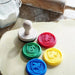 Harry Potter Keksstempel mit den Hogwarts-Hauswappen