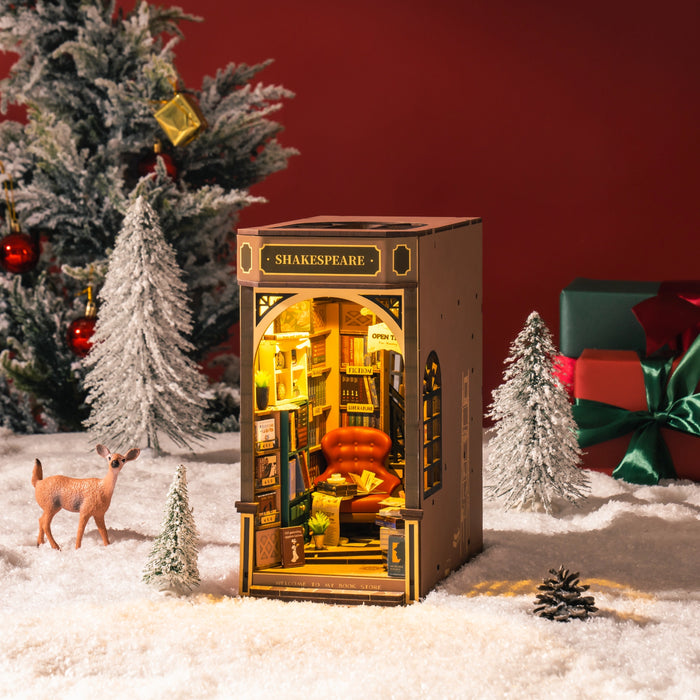 Book Nook Houten Bouwpakket – Boekwinkel 