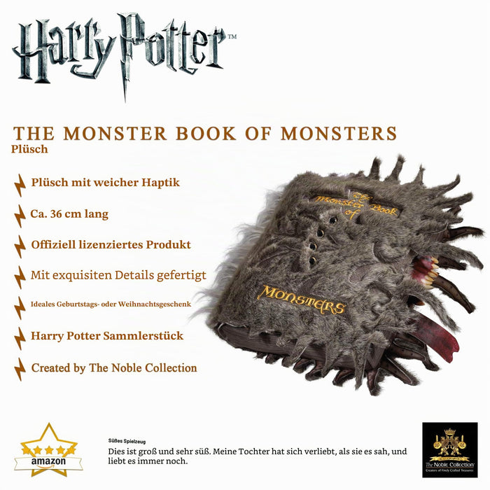 Peluche Harry Potter Libro dei Mostri