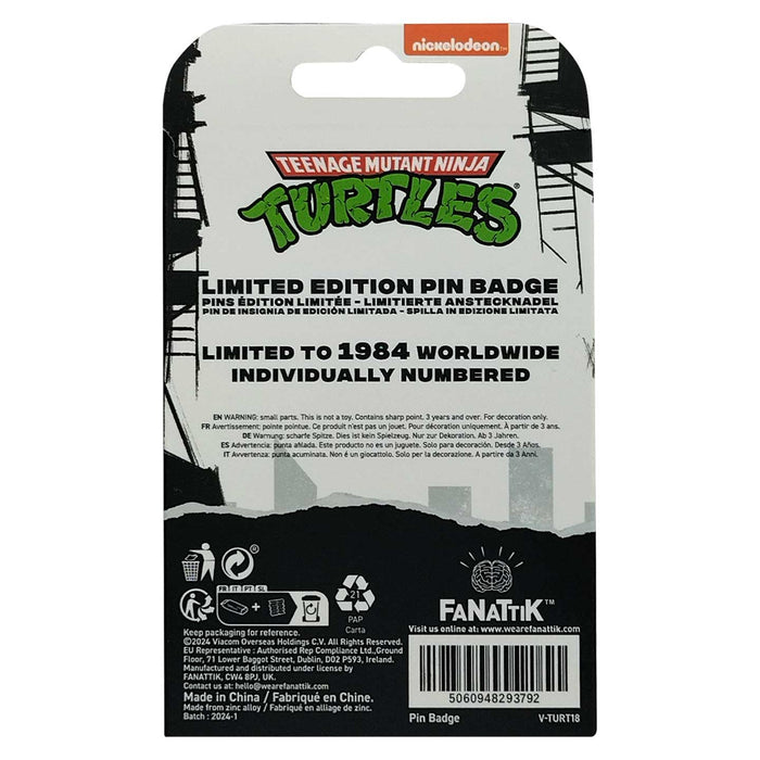 Teenage Mutant Ninja Turtles Pin Limited 40th Anniversary Edition