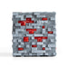 Lampada per minerali di pietra rossa di Minecraft