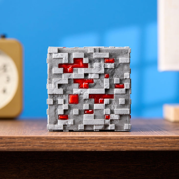 Lampada per minerali di pietra rossa di Minecraft