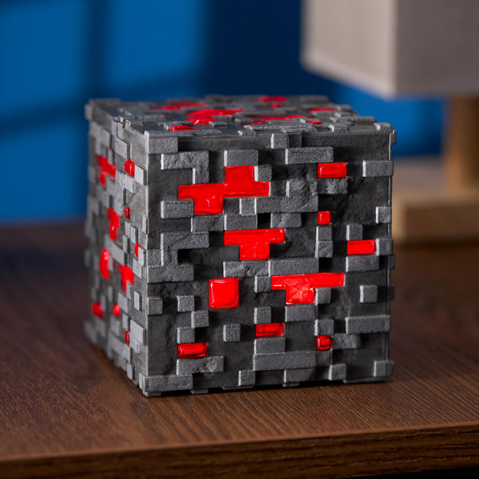 Lampada per minerali di pietra rossa di Minecraft
