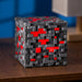 Lampada per minerali di pietra rossa di Minecraft