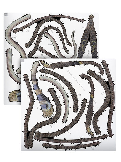 Metal Earth 3D Bausatz Kobra