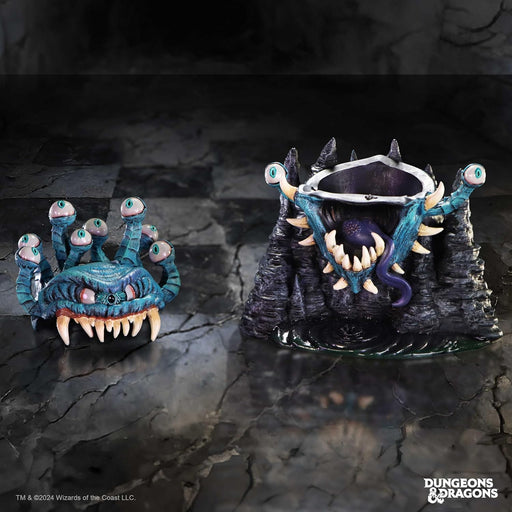 Dungeons and Dragons Beholder dice box open
