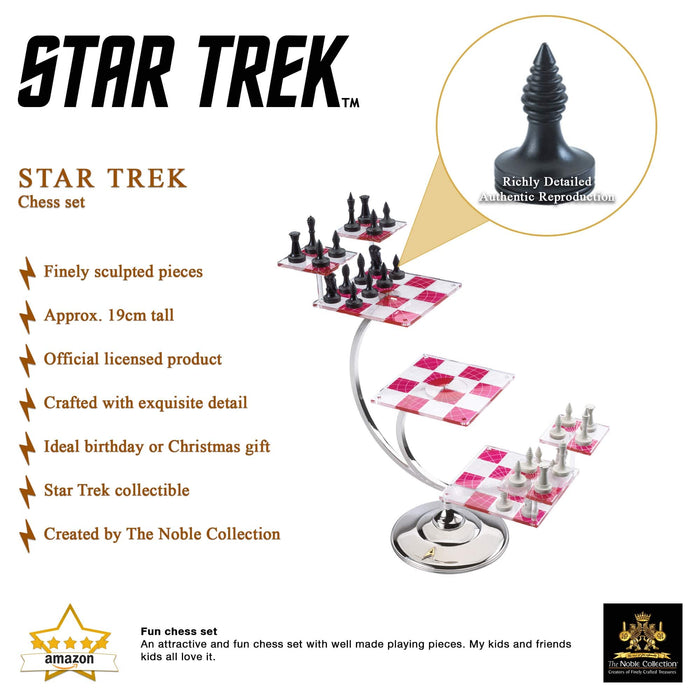 Star Trek Échecs Tridimensionnels – Ensemble de Réplique Officiel