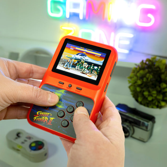 Street Fighter II Handheld - Console Portable Rétro Officielle Sous Licence