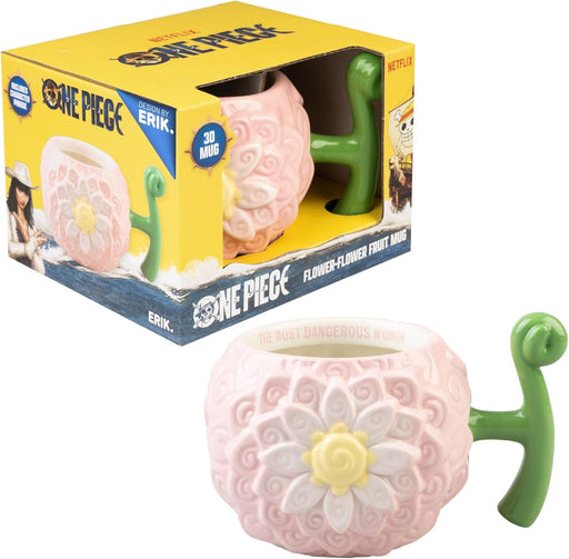 One Piece Nico Robin Flower-Flower Fruit 3D mug main view
