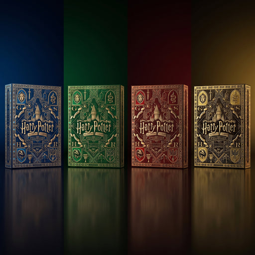 Harry Potter playing cards, all variants