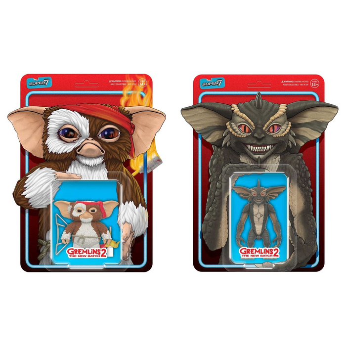 Gremlins ReAction Actionfiguren: alle Varianten