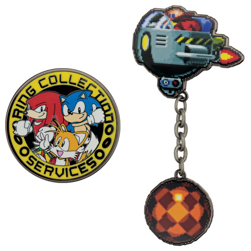 Pin's Sonic en métal : toutes les versions