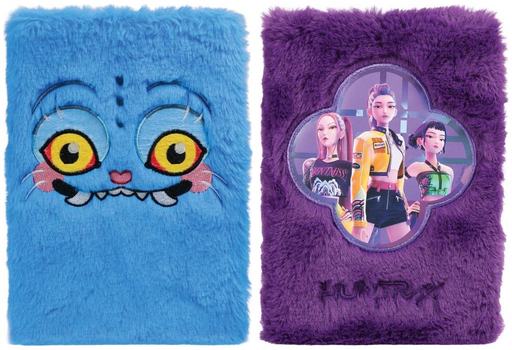 Cuaderno de peluche KPop Demon Hunters A5: todas las variantes