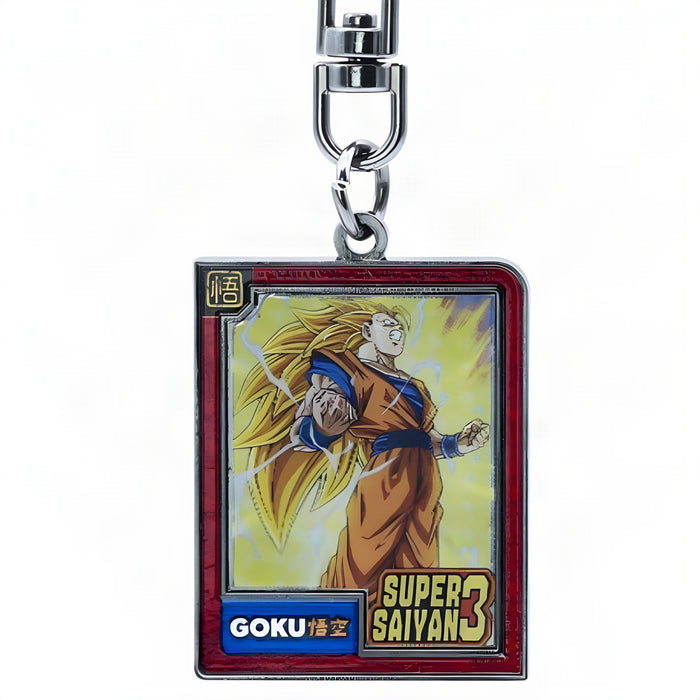 Dragon Ball Goku Super Saiyan 3 Holografischer Schlüsselanhänger