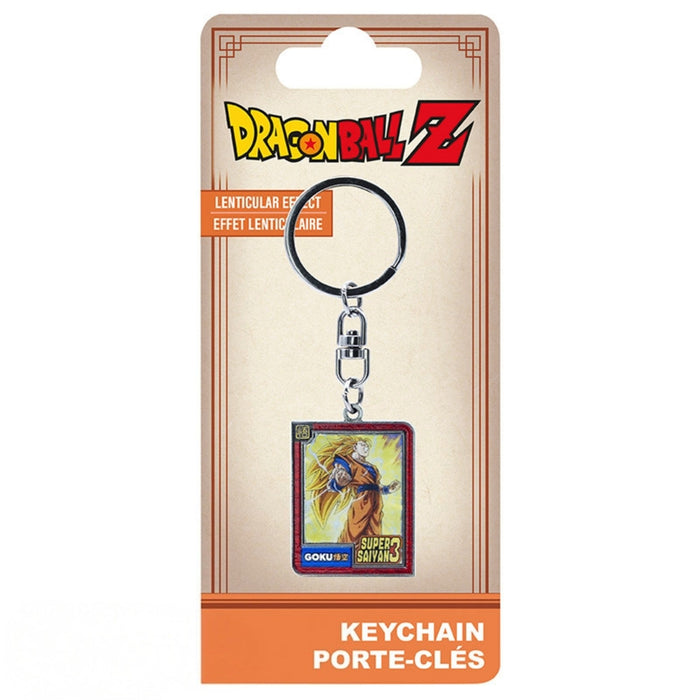 Dragon Ball Goku Super Saiyan 3 Holografischer Schlüsselanhänger