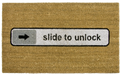 Fußmatte Slide to unlock aus Kokosfaser