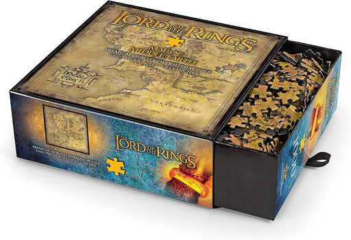 The Lord of the Rings Puzzle: Map of Middle-earth, 1000 Pieces