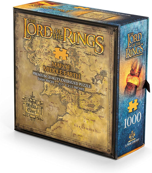 The Lord of the Rings Puzzle: Map of Middle-earth, 1000 Pieces