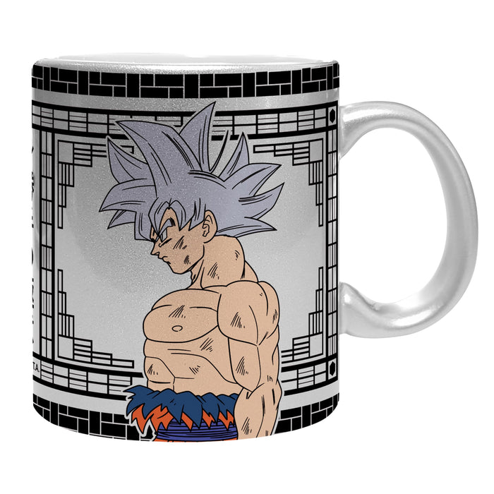 Dragon Ball Super Tasse mit Silbereffekt: Son-Goku