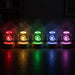 3D Galaxy Crystal Ball with Color-Changing Light
