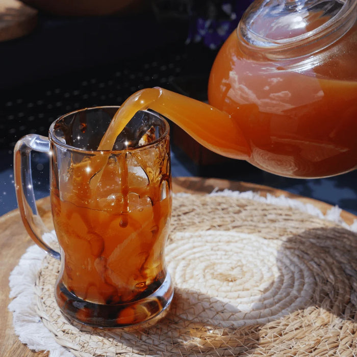 Confezione di tè Butterscotch Brew miscelato a mano