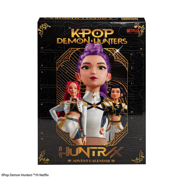 K-POP Demon Hunters Adventskalender 2026 Klassik (Schwarz-Gold)