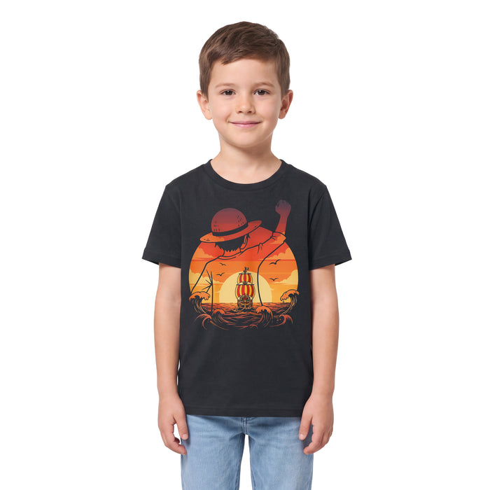 Chase the Horizon - Immer den Wolken hinterher - Kindershirt Model Junge 2