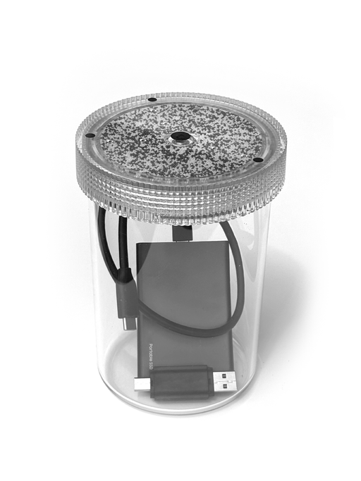 Entropyseal Safe Box: Tamper-evident container with pearl seal