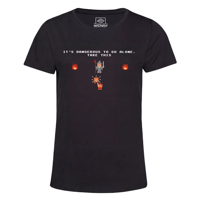 Take this Hobbit - Front view Girlie Black