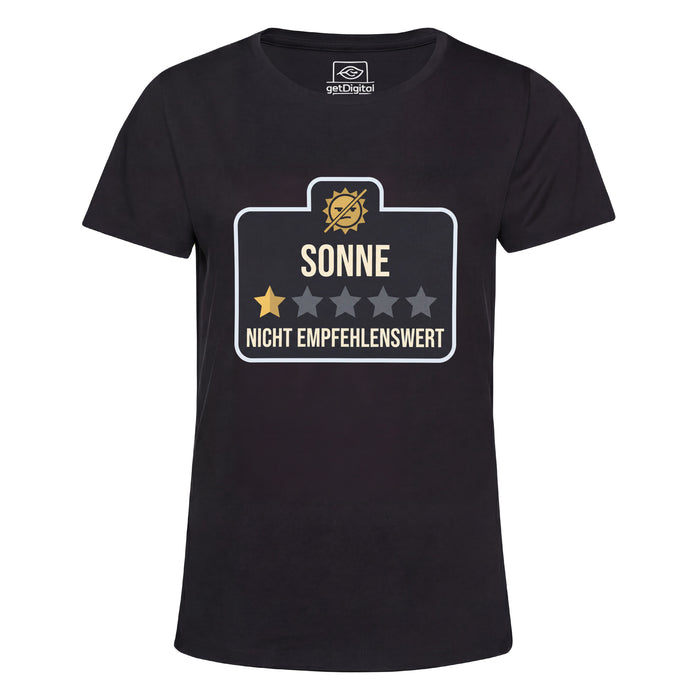 Soleil - Non Recommandé - Vue Principale Girlie Noir
