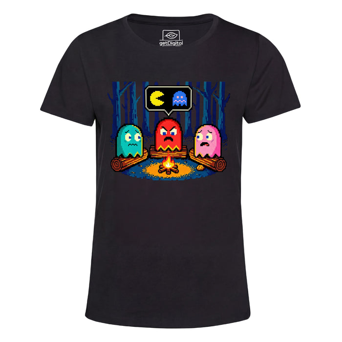 Feu de Camp 8-Bit - Vue principale Girlie Noir