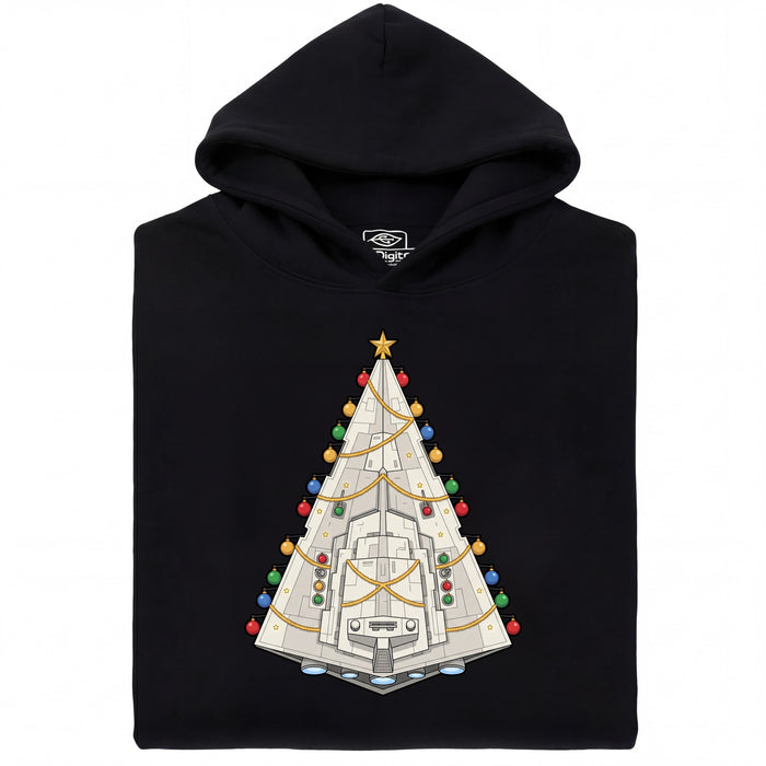 Tree Destroyer - Christmas by Imperial Decree - Main View Hoodie Black
