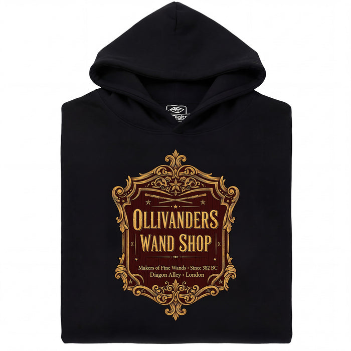 Ollivanders Wand Shop - Main view Hoodie Black