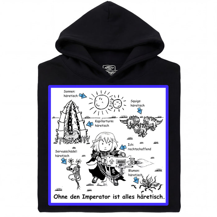 All Heretical! - Main view Hoodie Black