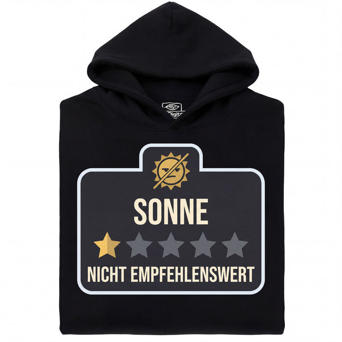 Soleil - Non Recommandé - Vue Principale Sweat Noir