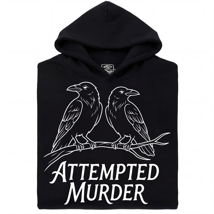 Attempted Murder - Main view Hoodie Black