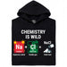 Chemistry Is Wild - Vooraanzicht Hoodie Zwart
