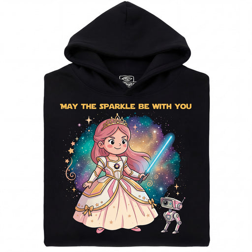 Princess &amp; The Sparkle - Main view Hoodie Black