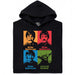 Love is all you need - Vista principal Sudadera Negro