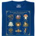 Dungeon Nourishables - Vista principal Camiseta Azul