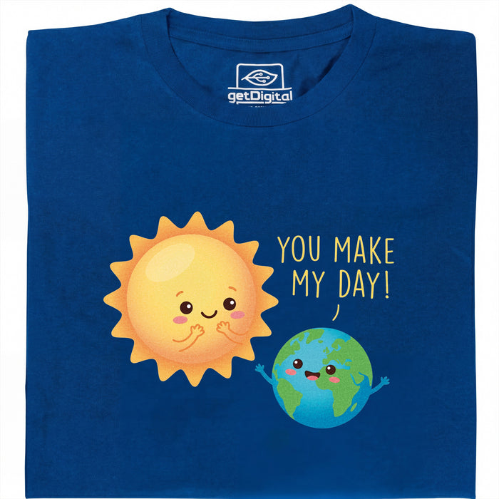 You Make My Day - Main view T-shirt Blue