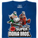 Super Moria Bros - Vista principal Camiseta Azul