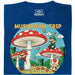 Mushroom Trip - Main view T-shirt Blue