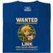 Wanted for Cucco Assault - Vista principal Camiseta Azul