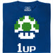 Shroom UP - Vista principale T-shirt Blu