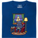 Do Not Disturb - Vista principal Camiseta Azul